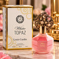 White Topaz, frasco y caja